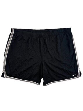 VTG Nike Shorts Men’s XL Black Striped Travis Scott Mesh Above Knee Basketball